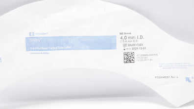 Covidien 86444 Shiley Hi-Lo Oral/Nasal Tracheal Tube Cuffed 4.0mm ID x 5.6mm OD